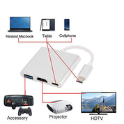 USB-C Adapter till Macbook - HDMI & USB 3.0