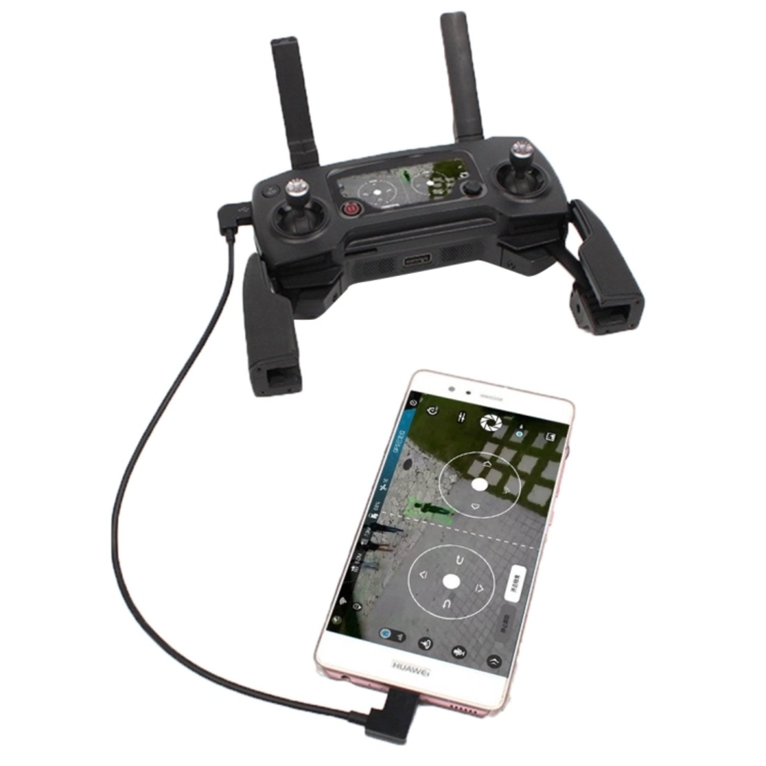 USB-C till Micro-USB för DJI Mavic Pro / Spark (30cm)