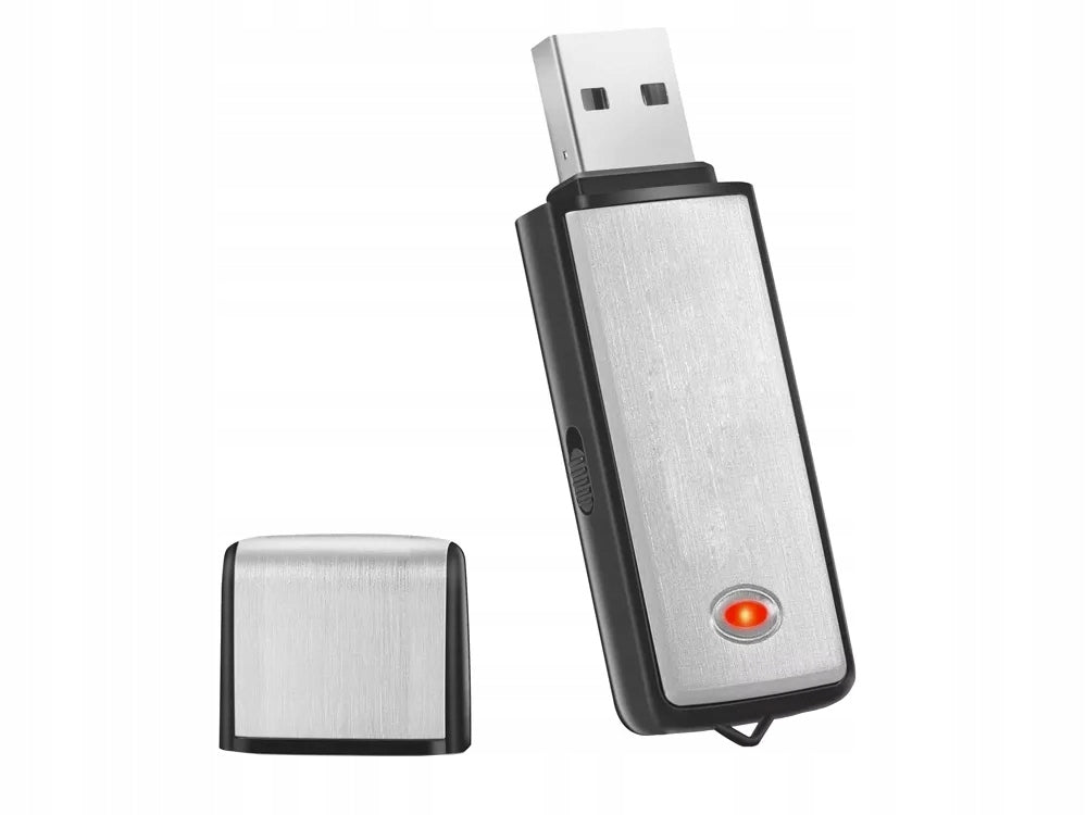 USB Ljudinspelare 8GB - Minnessticka och Diktafon