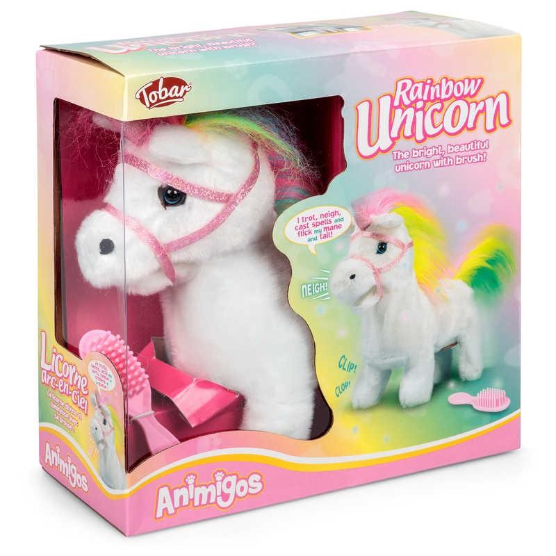 Unicorn / Enhörning Nallebjörn - Gosedjur med Ljudeffekter