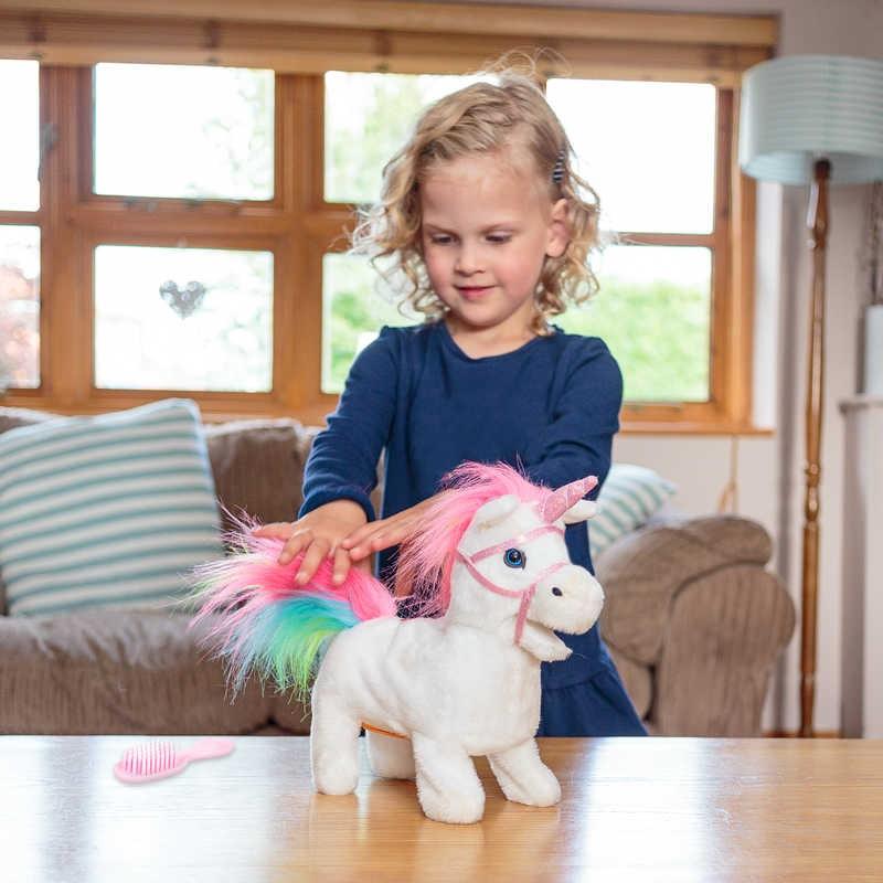 Unicorn / Enhörning Nallebjörn - Gosedjur med Ljudeffekter