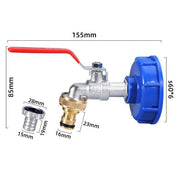 Universell IBC-kran med Adapter