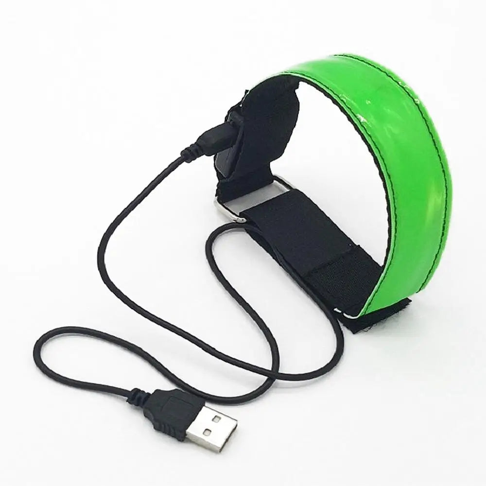 Uppladdningsbart LED-reflexband - Välj Färg & Antal!