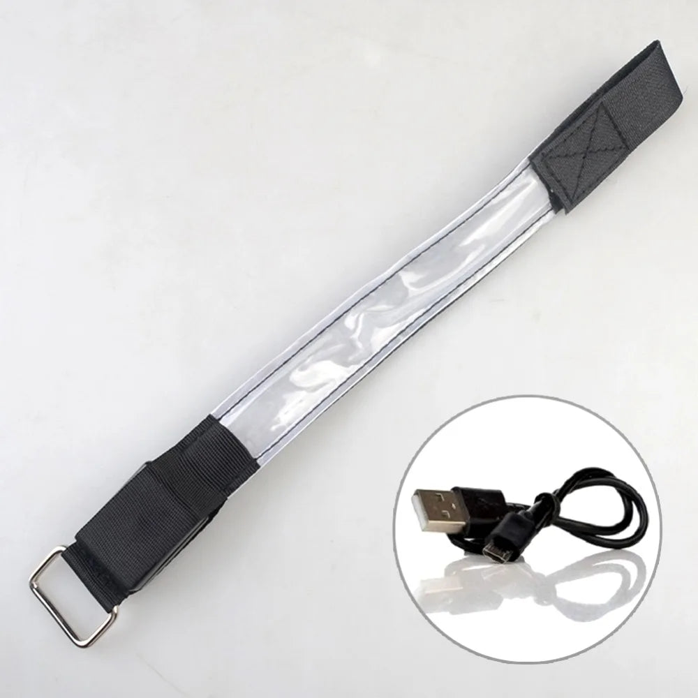 Uppladdningsbart LED-reflexband - Välj Färg & Antal!