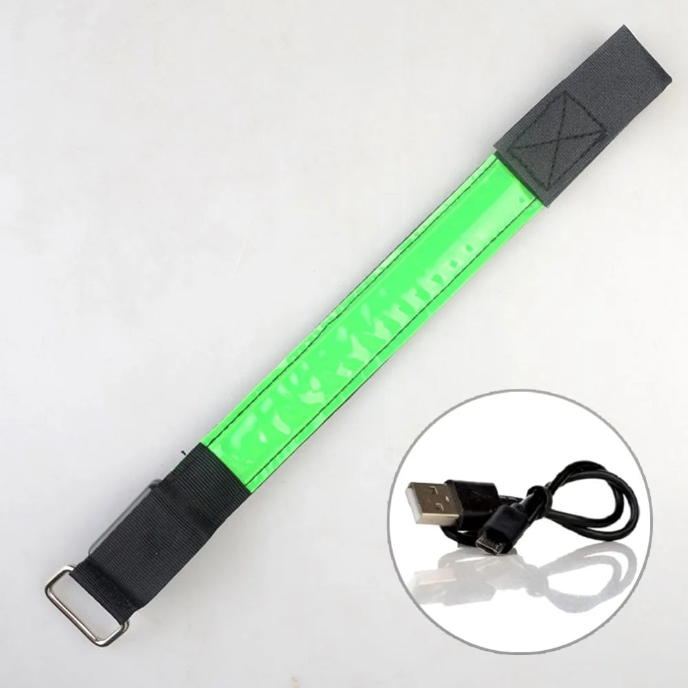 Uppladdningsbart LED-reflexband - Välj Färg & Antal!
