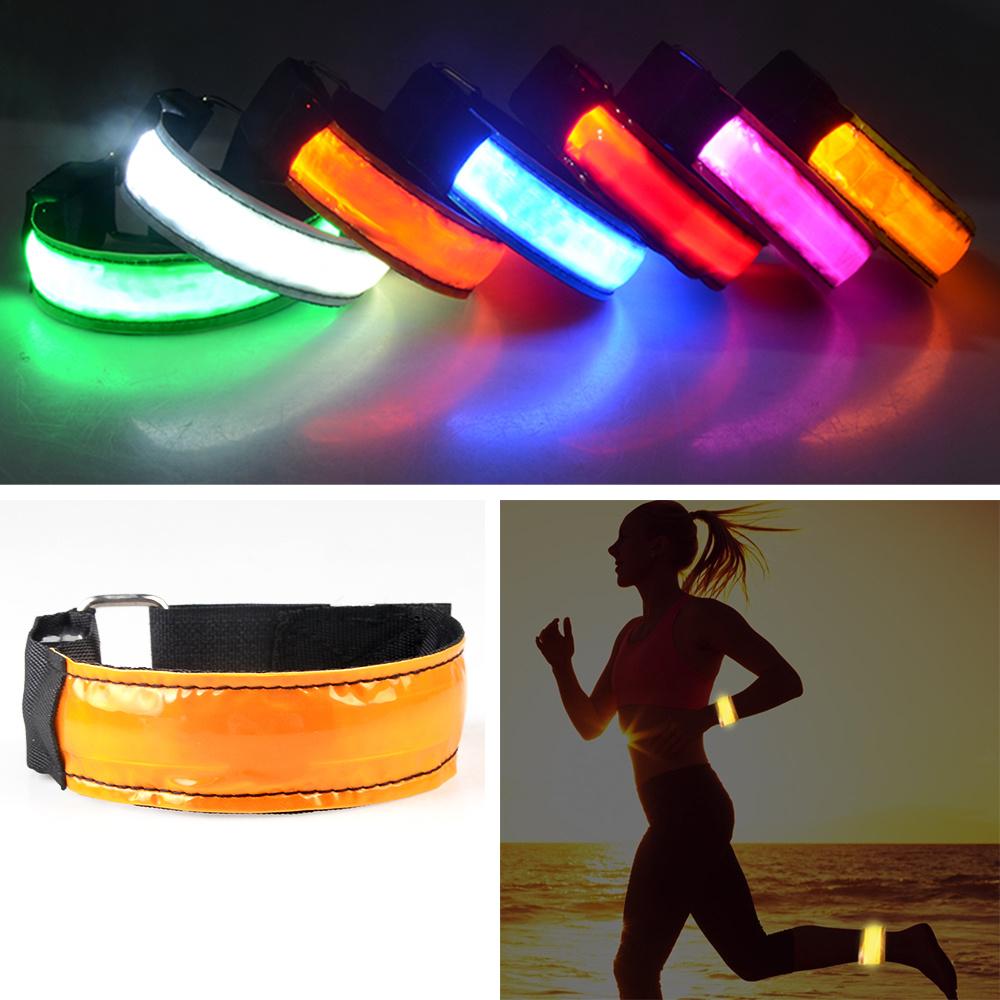 Uppladdningsbart LED-reflexband - Välj Färg & Antal!