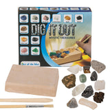 Utgrävningsset med Ädelstenar - 5 st