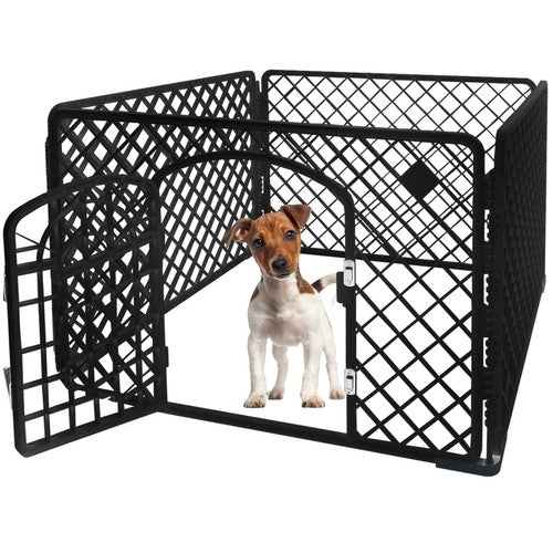 Valphage / Lekhage för Hund - 90x90x60 cm