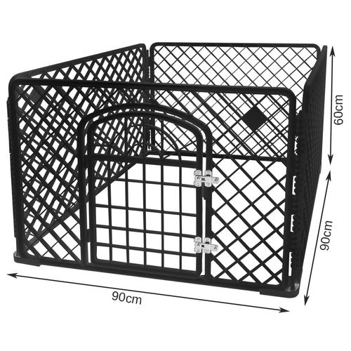 Valphage / Lekhage för Hund - 90x90x60 cm