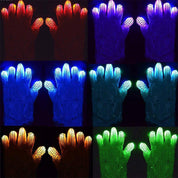 Vantar / Handskar med LED-Ljus - 6 Olika Ljuslägen