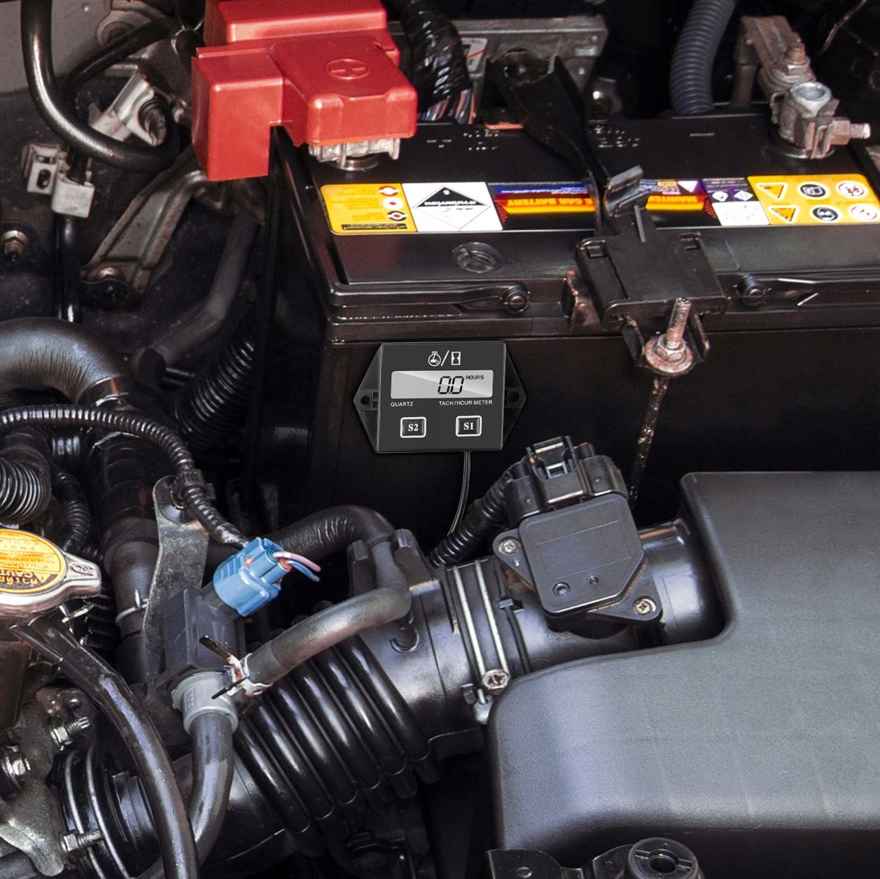 Varvtalsräknare / Tachometer för Bil - Timräknare