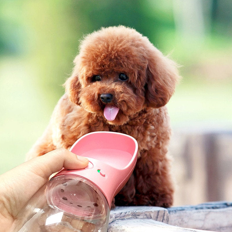 Vattenflaska för Hund / Hundflaska 350ml - Flera färger