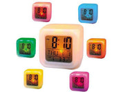 Väckarklocka - Digital med LED & Termometer - Klocka
