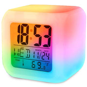 Väckarklocka - Digital med LED & Termometer - Klocka