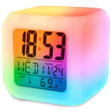 Väckarklocka - Digital med LED & Termometer - Klocka