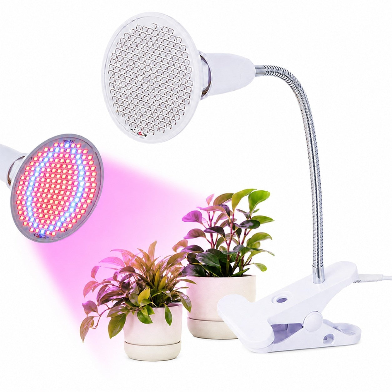 Växtlampa med Klämma - Växtbelysning - Lampa För Växter