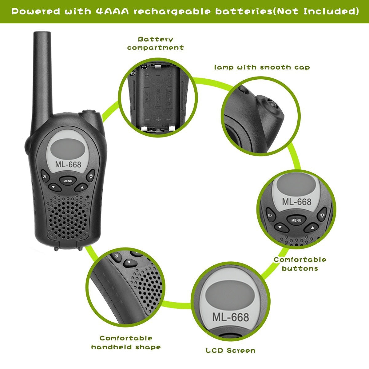 Walkie-talkie - 3km