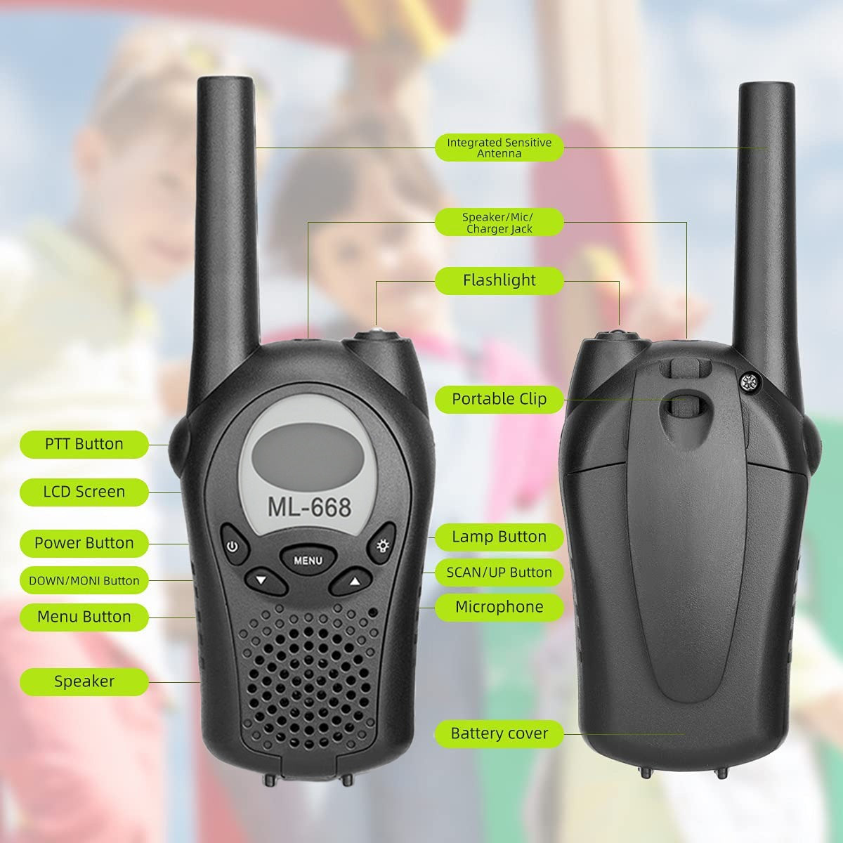 Walkie-talkie - 3km