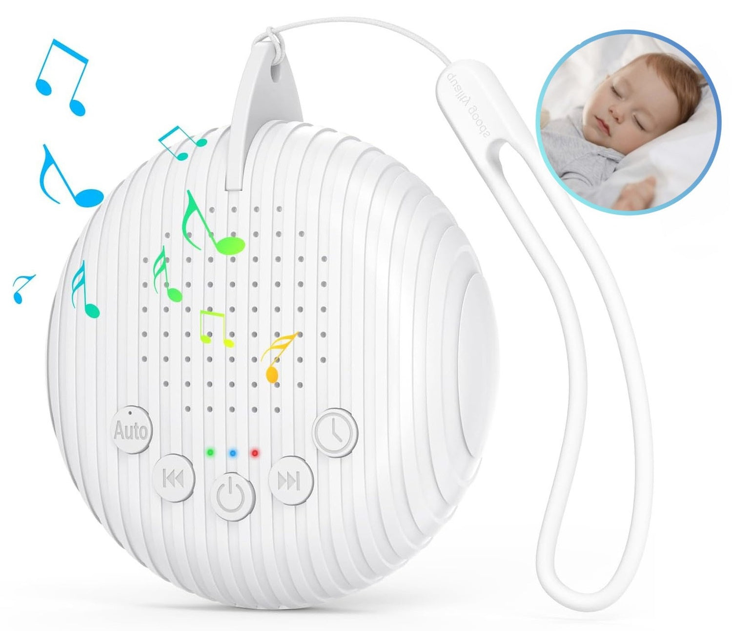 White Noise Maskin / Brusmaskin - Spelar vitt brus & musik