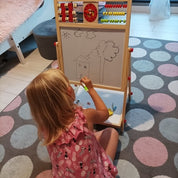 Whiteboard/Blackboard Tavla för Barn - Dubbelsidig