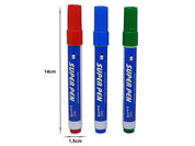 Whiteboardpennor med 4 Färger - 4-Pack