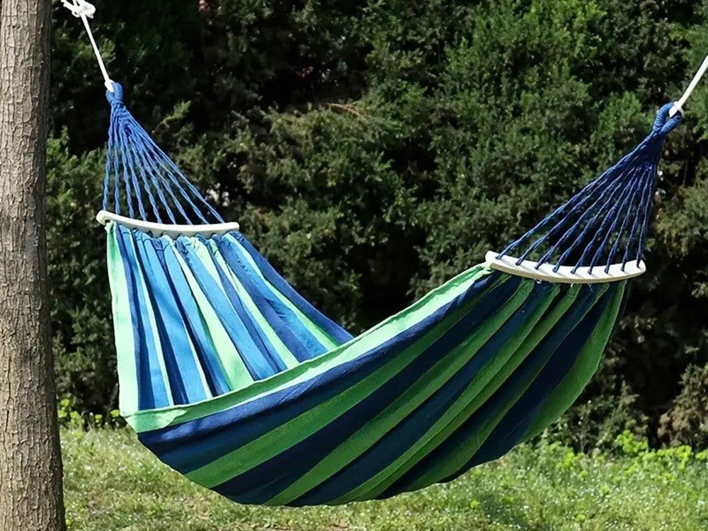 XXL Hängmatta med Kudde / Hammock - 260x150 cm