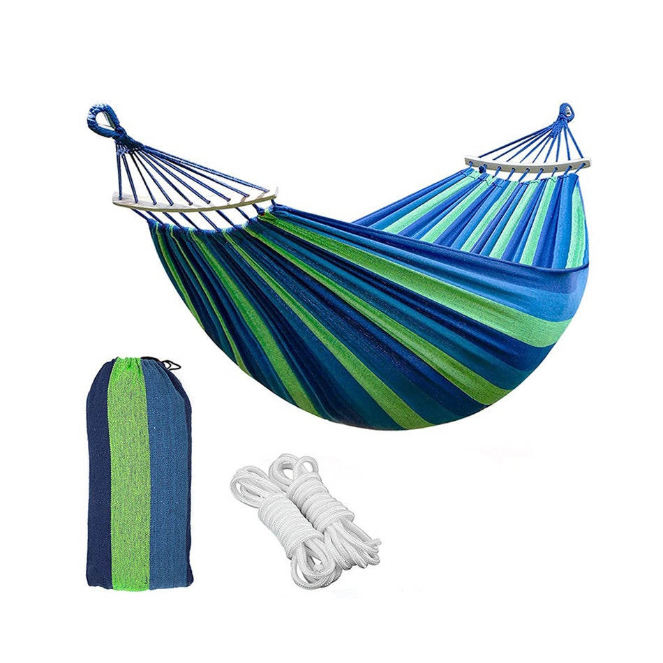 XXL Hængekøje med pude / Hammock - 260x150 cm
