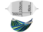 XXL Hängmatta med Kudde / Hammock - 260x150 cm