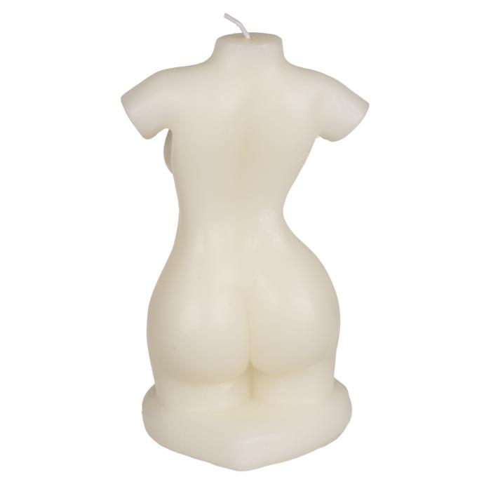 Värmeljus / Stearinljus - Kvinnokropp - 15 cm