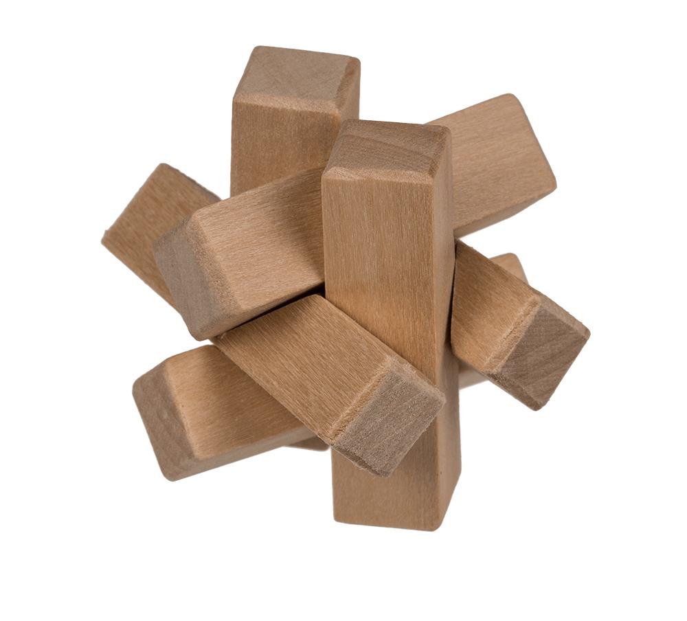 2-Pack - Träpussel - Pussel - Tankespel / Hjärngympa