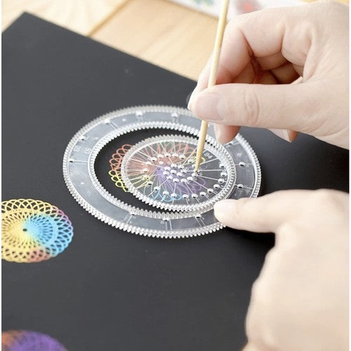 Spirograph Set med Pennor - 26-delar