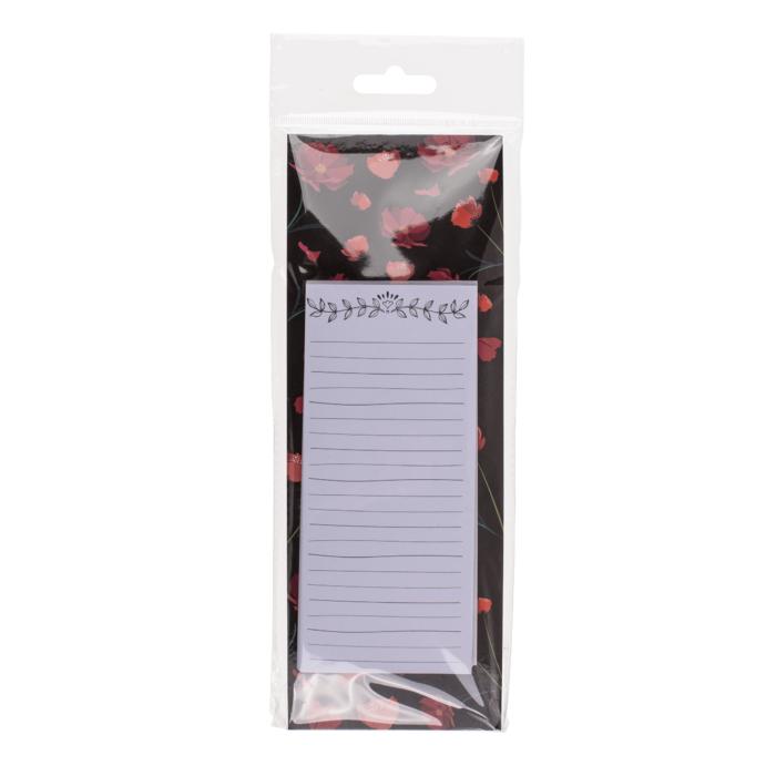 2-Pack - Magnetiskt Block / Anteckningsblock - Fäst på kylskåpet