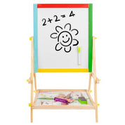 Whiteboard/Blackboard Tavla för Barn - Dubbelsidig