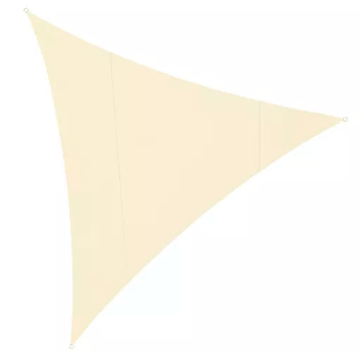 Solsegel / Segelduk - Vattentät - 4x4x4 m - 180g/m2