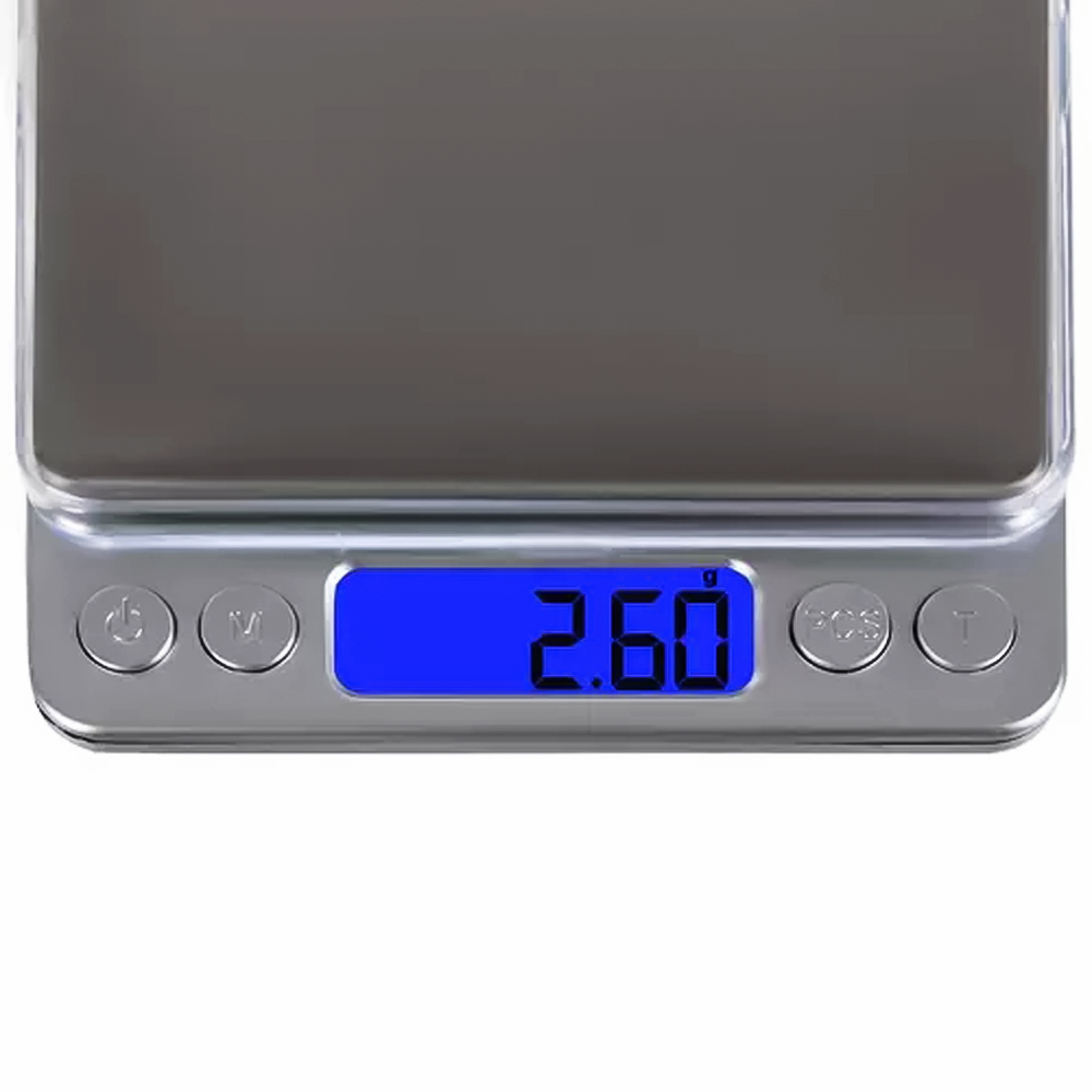 Köksvåg med LCD-display - 0.01-500g