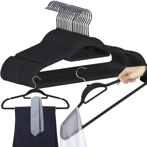 20-Pack - Galgar i Sammet / Klädgalgar - Klädhängare