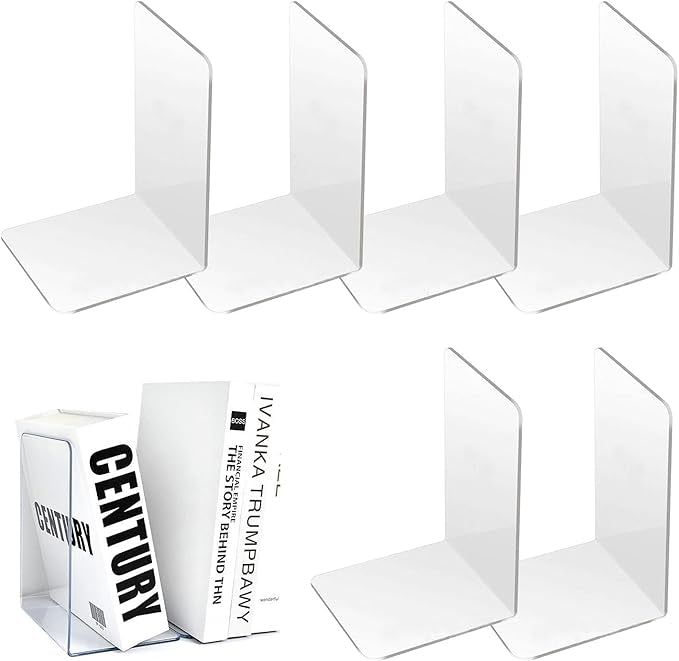 Bokstöd Set i Akryl - 6-Pack