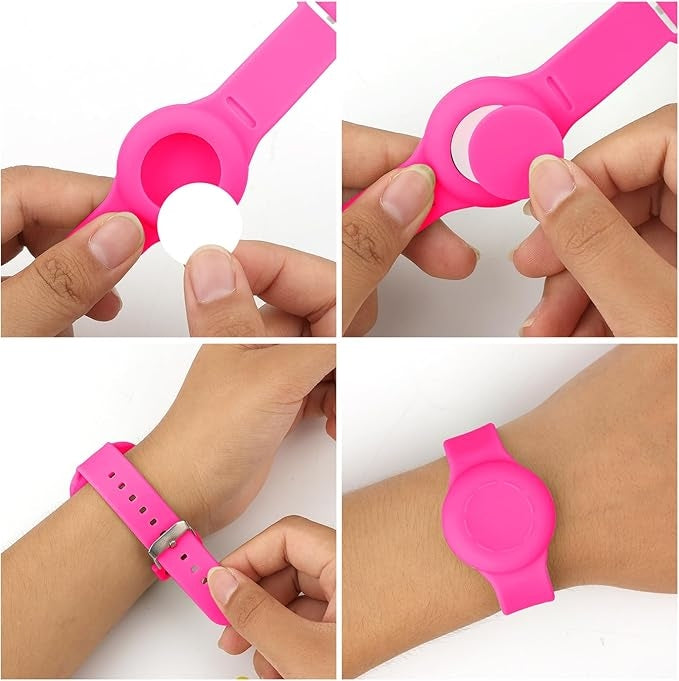 Vattentät AirTag Armband för Barn - Silikonarmband