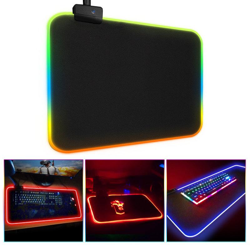 Gamingmusmatta med LED & RGB – Välj Storlek!