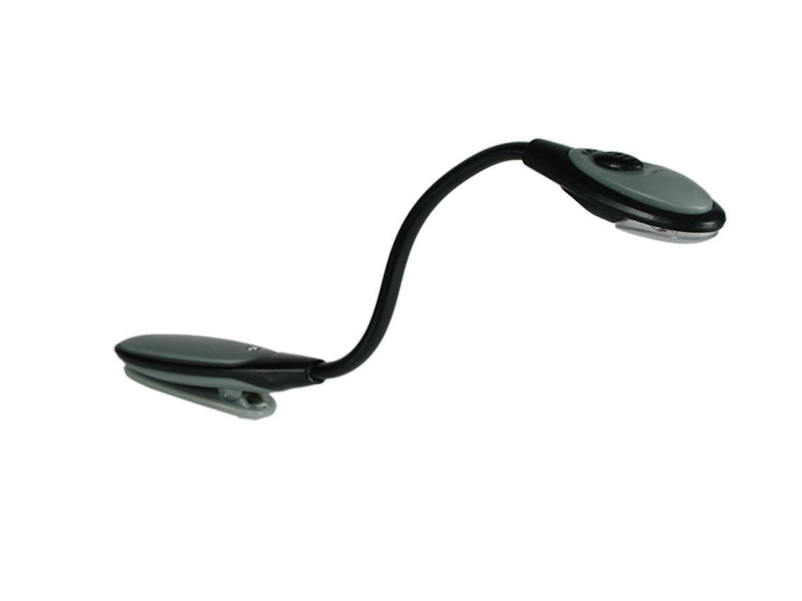 Boklampa med LED & Klämma