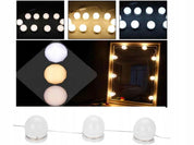 LED-lampor till Sminkspegel - 10-Pack