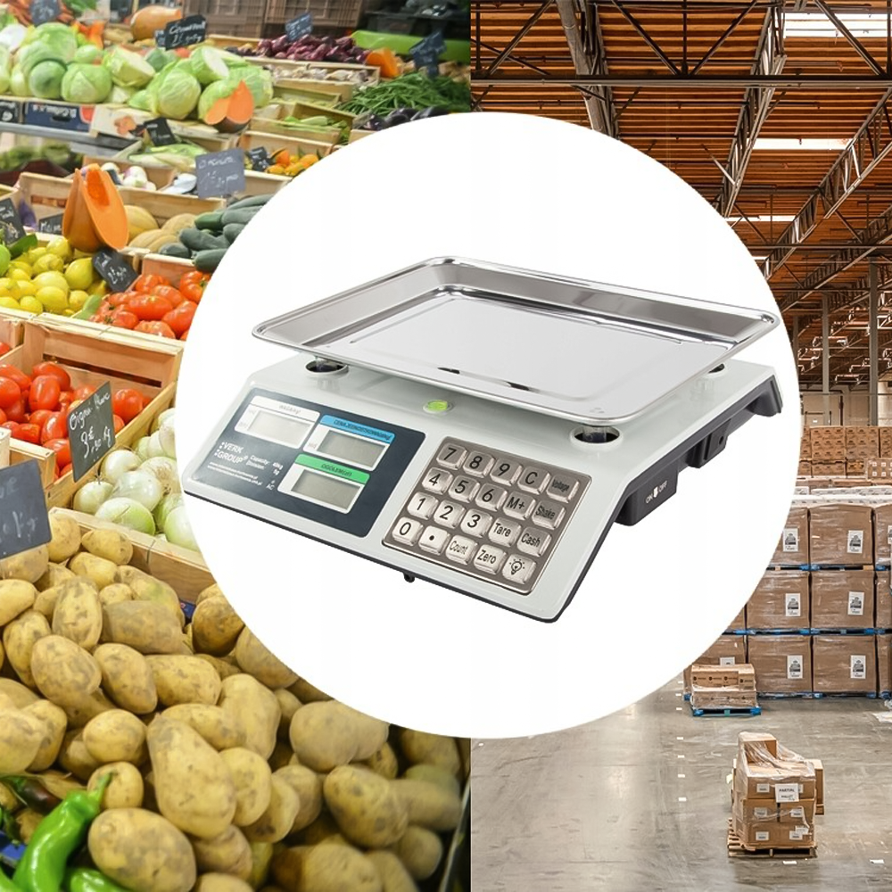 Digital Industrivåg - Upp till 40kg