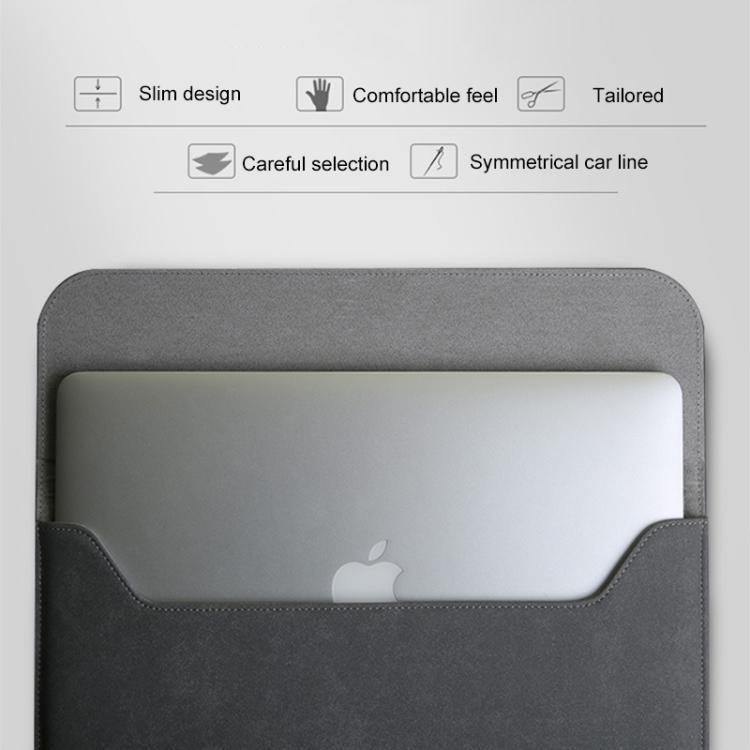 13,3" Laptopfodral / Datorväska / Macbook - Läder - Välj färg