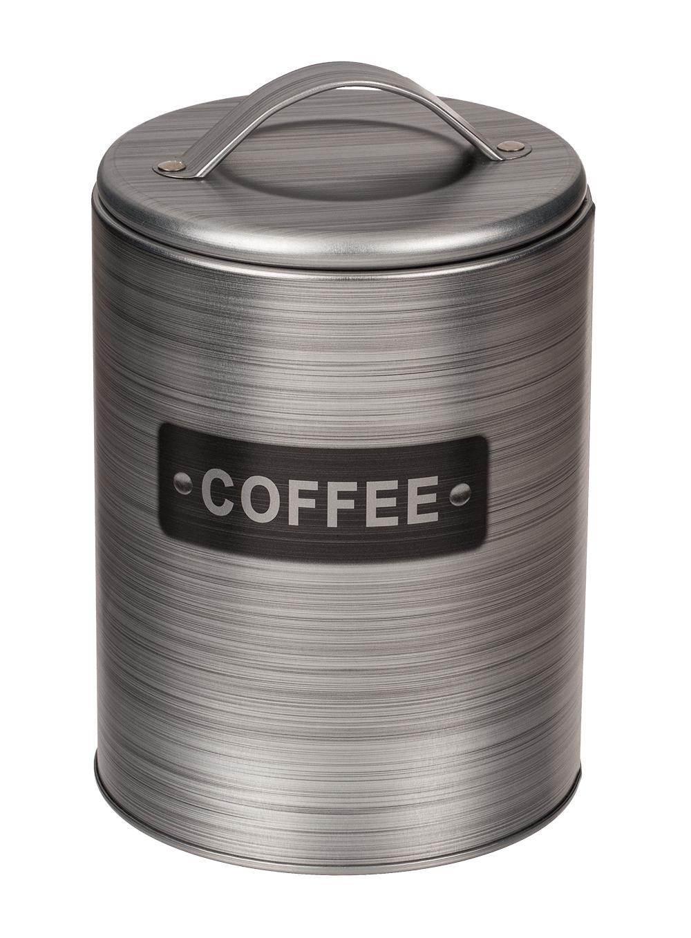 Rund Metallburk - Välj mellan Kaffe, te & socker