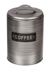 Rund Metallburk - Välj mellan Kaffe, te & socker