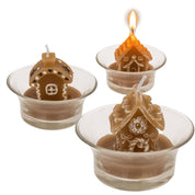 Värmeljus Jul - Pepparkakshus