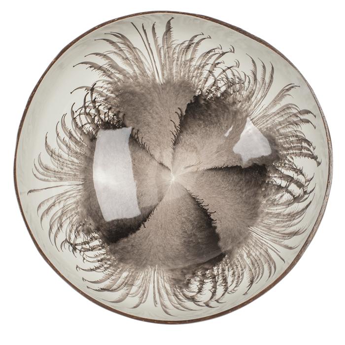 Kokosskål / Serveringsskål / Skål - 13 cm