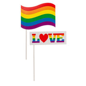 Pride Accessoarer på Pinne - 12-delar