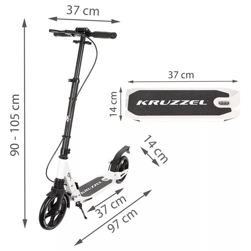 Sparkcykel / Kickbike - Vikbar