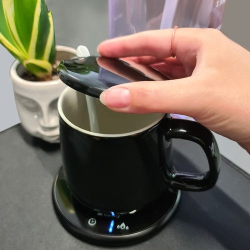 Mugg & Muggvärmare - Håller kaffet varmt